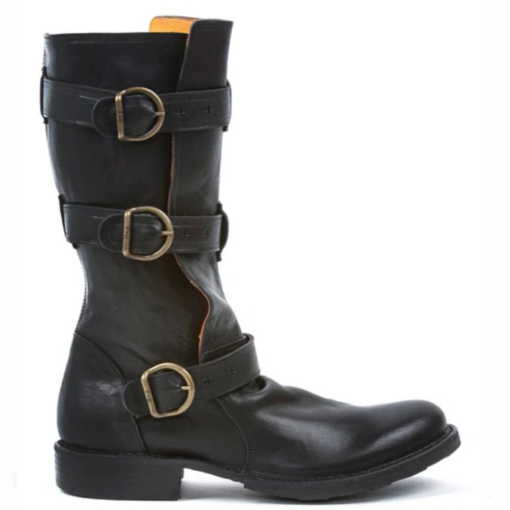 Fiorentini + Baker 3 buckle tall boots ETERNITY 7040  moto style